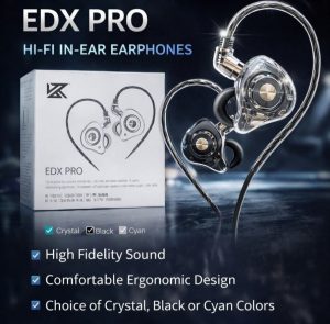 KZ EDX Pro Hi-Fi In-Ear Earphones