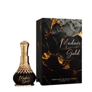 Al-Nuaim Madavi Gold Luxury Perfume Oil Roll-On (9.9ml) - Alcohol Free