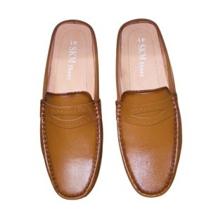 Awesome Stylish Original Leather Casual Half Loafer Shoes