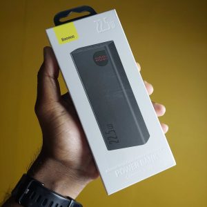 Baseus Power Bank Adaman 22.5w 20000Mah PPAD000101 Metal Digital Display Quick Charge Power Bank