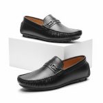 3-Premium Leather Loafer Shoes
