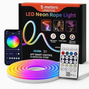LED Neon Rope Light 5 Meter RGB APP Smart Control