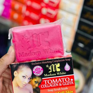 Madam White Tomato Collagen & Gluta Soap