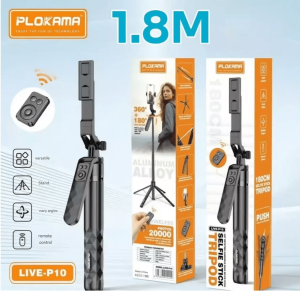 Plokama Selfie Stick Tripod P10 Pro