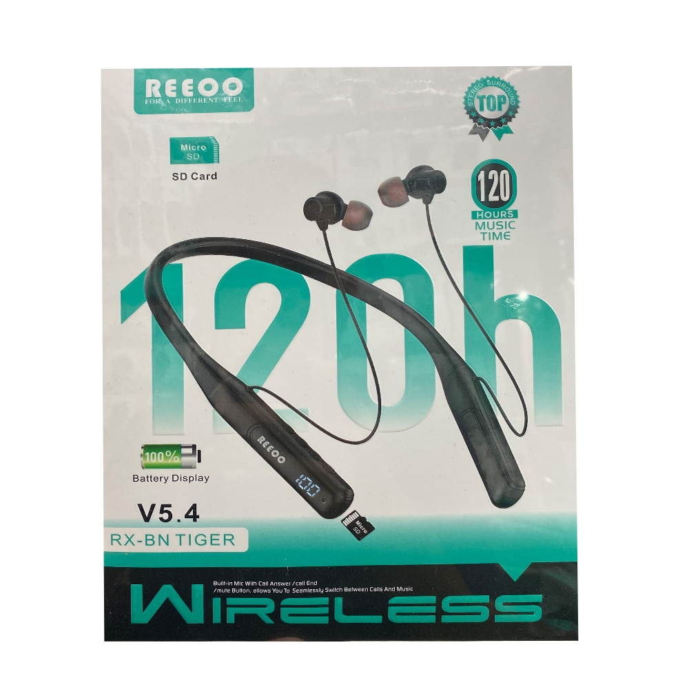REEOO RX-BN TIGER 120H Wireless Neckband