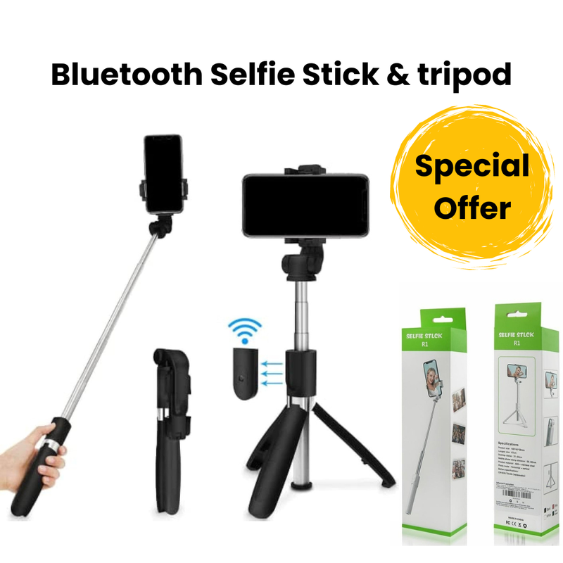 Selfie Stick R1 Bluetooth Selfie Stick & Tripod