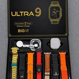 DT900 Ultra Golden & Silver Edition Smart Watch
