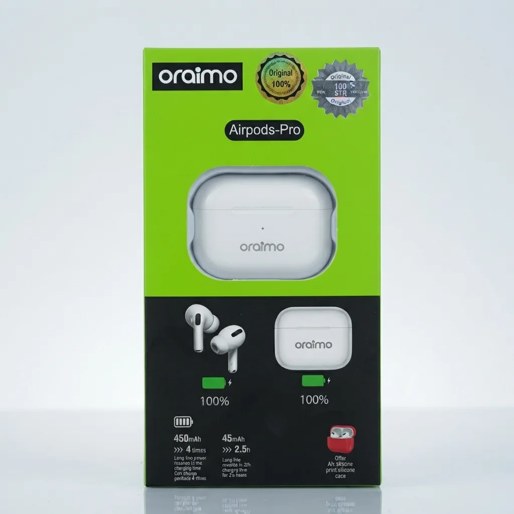 Oraimo AirPods Pro high quality কভার সহ