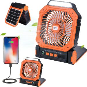 X16 Solar Rechargeable Fan